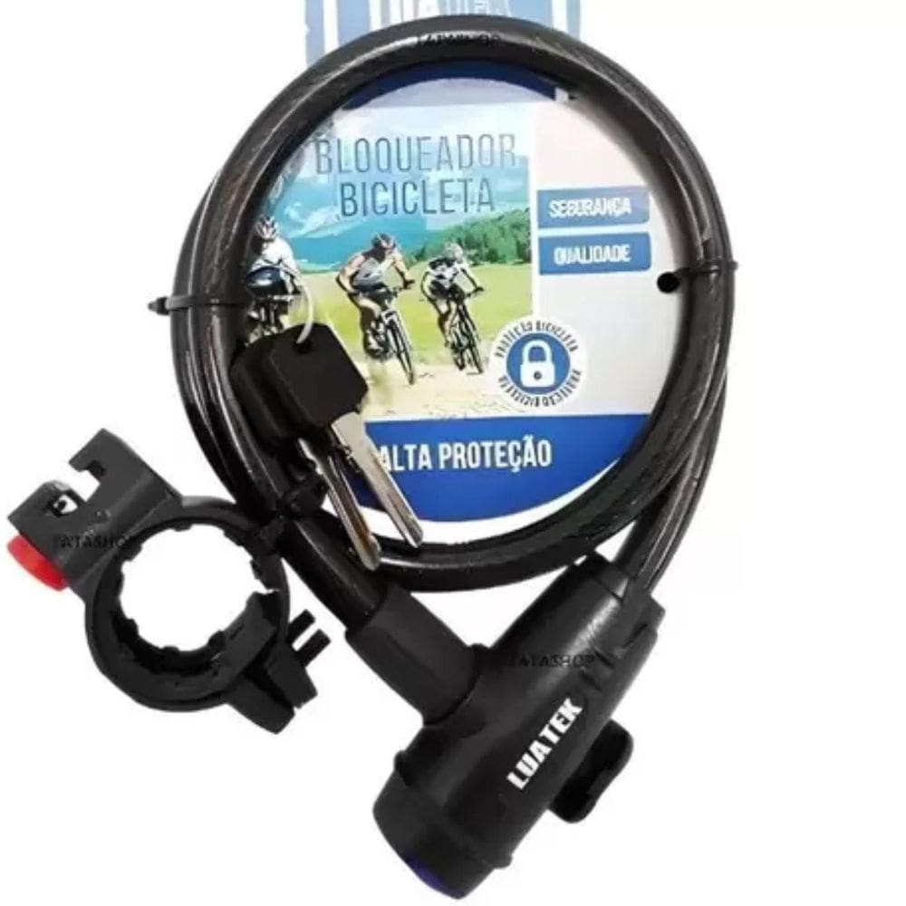 Trava Antifurto Para Carro/Moto