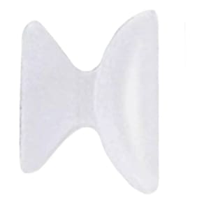 Plaqueta Silicone Óculos Acetato 20 Prs Adesiva|Asa Preta