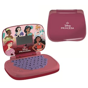 Laptop Infantil Educativo Candide Princesas Bilíngue