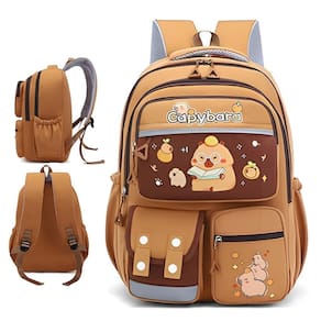 Mochila Capivara Impermeável Escolar Grande Infantil Adulto