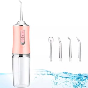 Irrigador Bucal Limpeza A Jato D Água Water Pik 4 Bicos USB