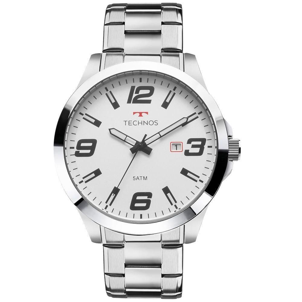 Relógio Technos Masculino Racer Prata - 2115mols/1b 2115mols/1b