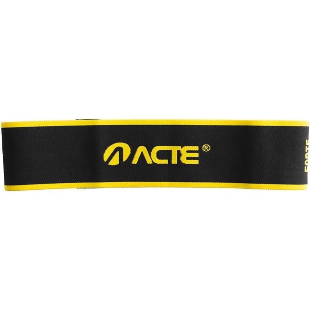 Faixa Elástica Band Intensidade Forte Preto E Amarelo
