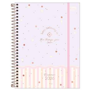 Planner Semanal 2026 Espiral M7 80Fls Soho Lilás Tilibra
