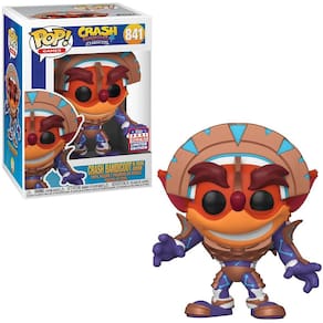 Pop Funko Crash Bandicoot In Mask Armor #841 Limited Edition