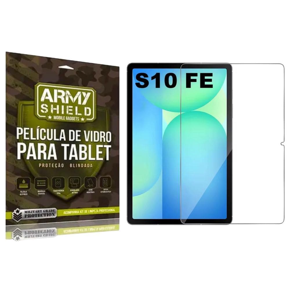 Película De Vidro 3D Para Tablet Galaxy Tab S10 Fe 10,9