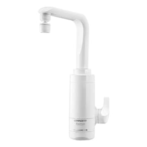 Torneira Eletrica Bica Alta Branca 220v Lorenzetti Essence