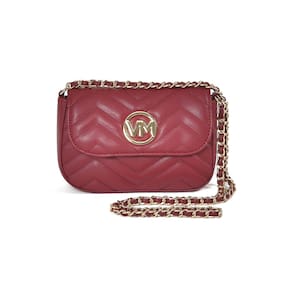 Bolsa Via Marte Tiracolo Crossbody Estruturada Matelassê Alça Corrente Fixa B2-604