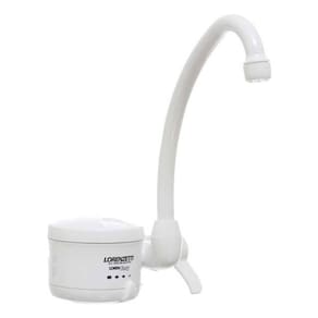 Torneira Eletrica Bica Alta Branca 220v Lorenzetti Easy