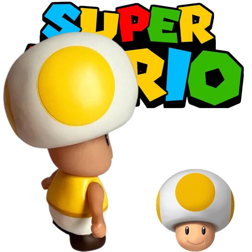 Action Figure Toad Super Mario Para Seu Filho Ideal Presente