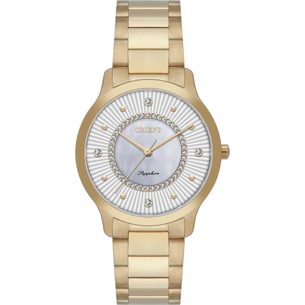 Relógio Orient Feminino Ref: Fgss0241 B1Kx Fashion Dourado