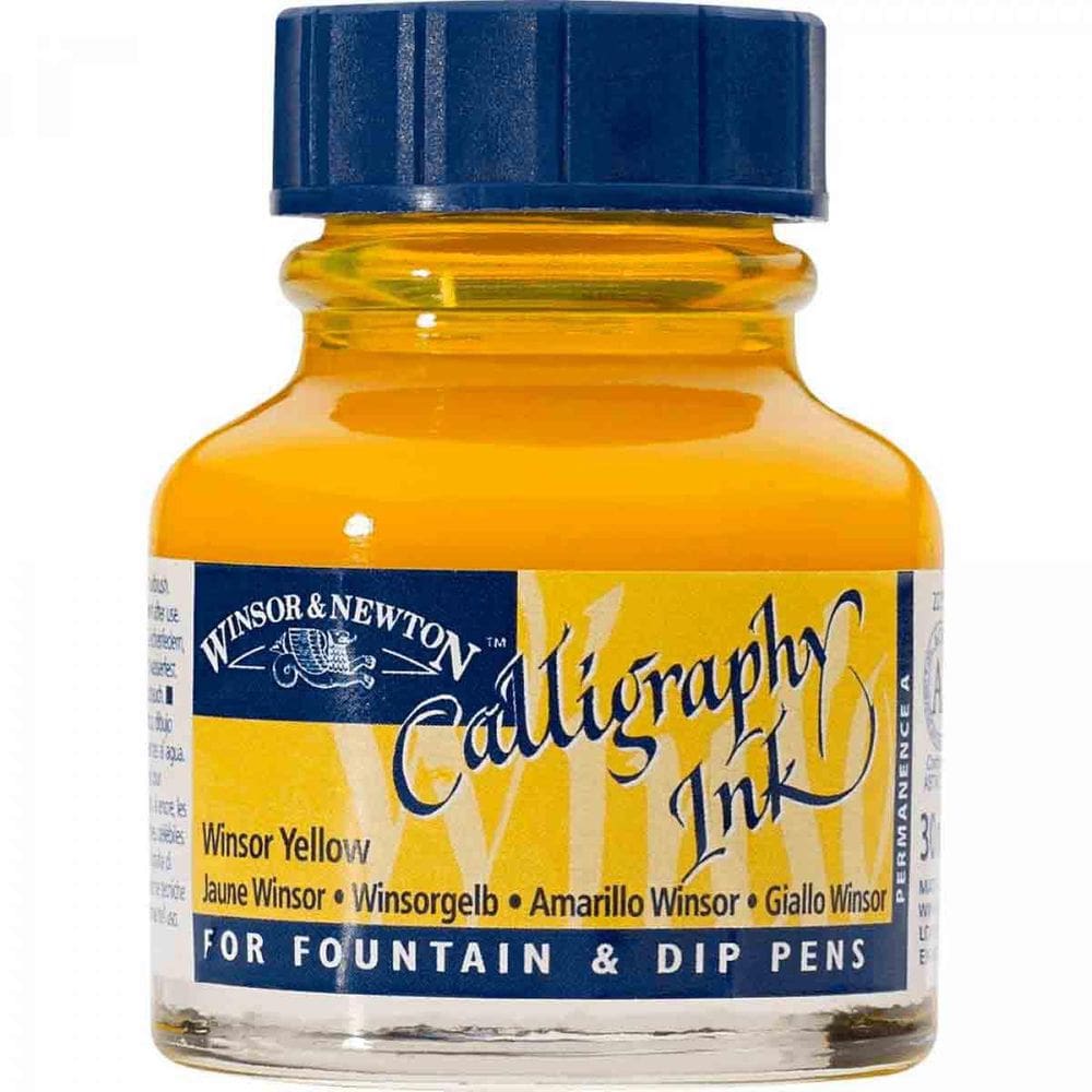 Tinta Caligrafica Winsor & Newton 30Ml Winsor Yellow
