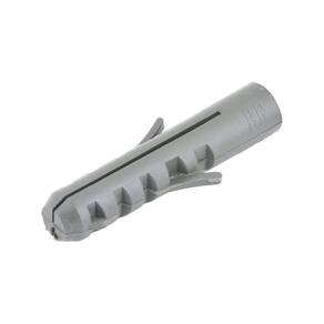 100 Buchas 7Mm Comum Sem Parafuso Parede Maciça Reboco