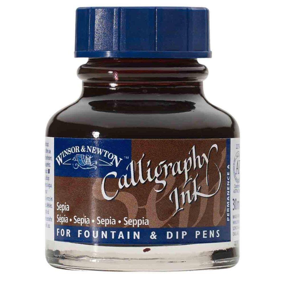 Tinta Caligráfica Winsor & Newton 30ml Sepia