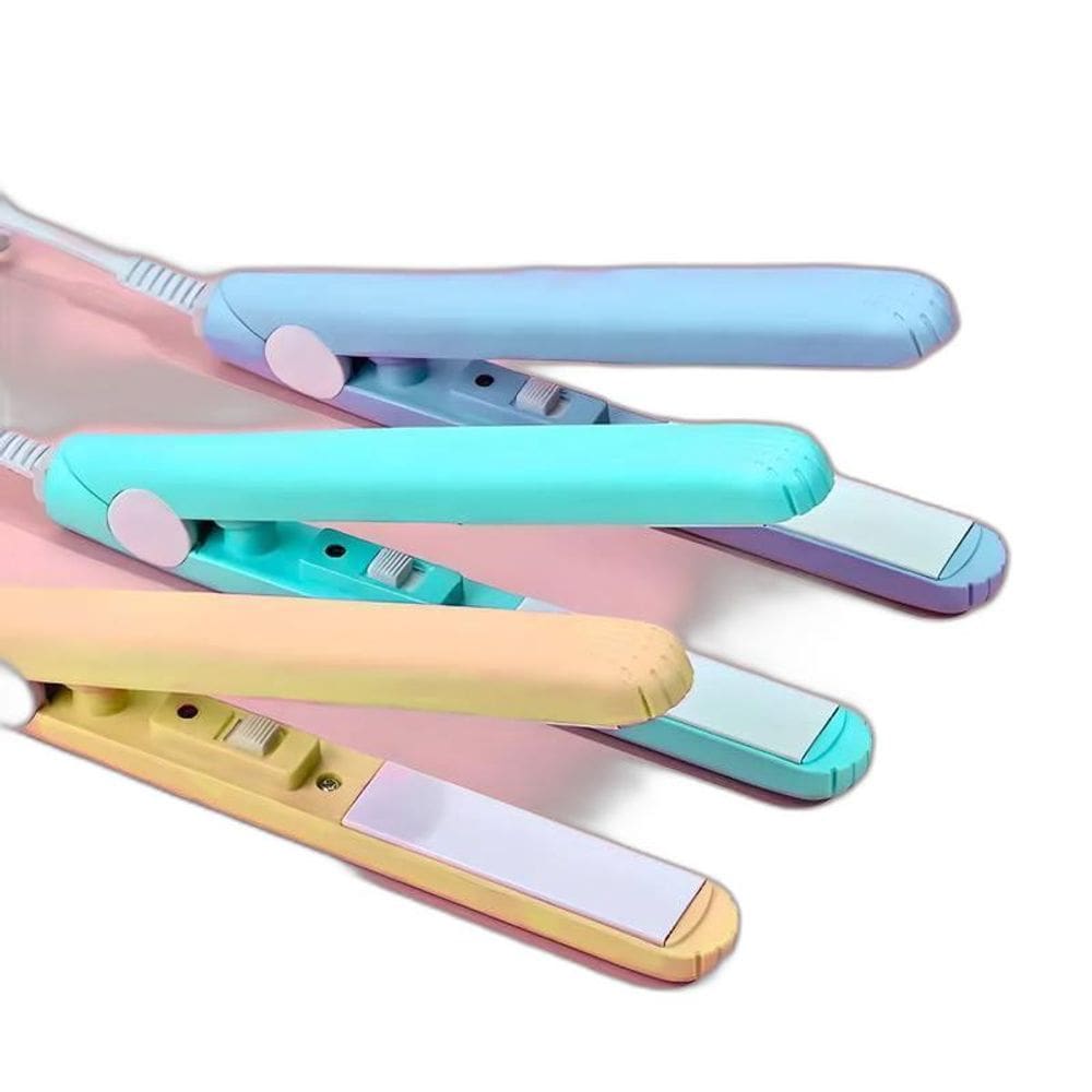 Mini Prancha Portátil Chapinha Bivolt Ideal Para Viagens