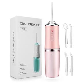 Irrigador Oral Limpeza Dental Profunda 4 Bicos USB