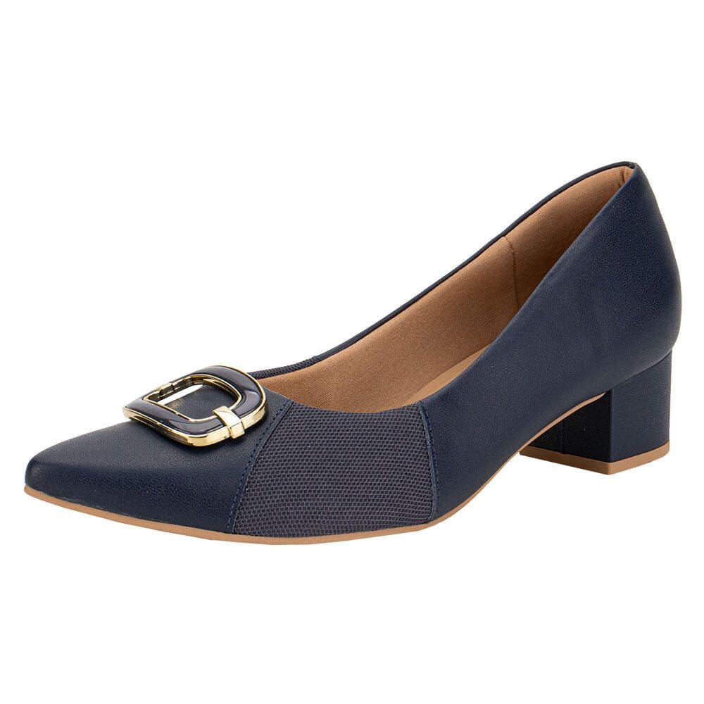 Sapato Feminino Salto Grosso Usaflex Mm0503