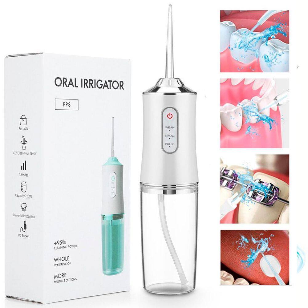 Irrigador Oral Portátil Dental Flosser Recarregável