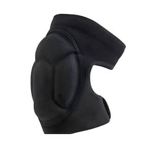 Par De Joelheiras Anticolisão Protetora Prevenção Preto