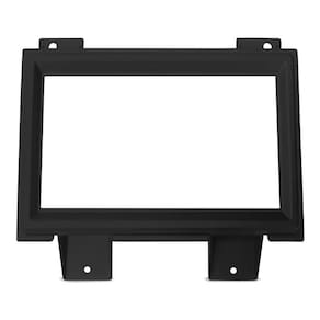 Moldura 2 Din Multimídia S10 Blazer 95 A 00 Preta - Novum