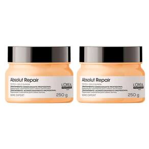 Kit L`Oréal Gold Quinoa - Másc De Reparação 250G -2 Unidades