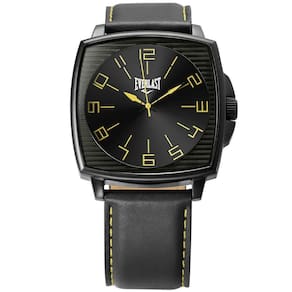 Relógio Masculino Everlast Preto À Prova D`Água 100 M E211