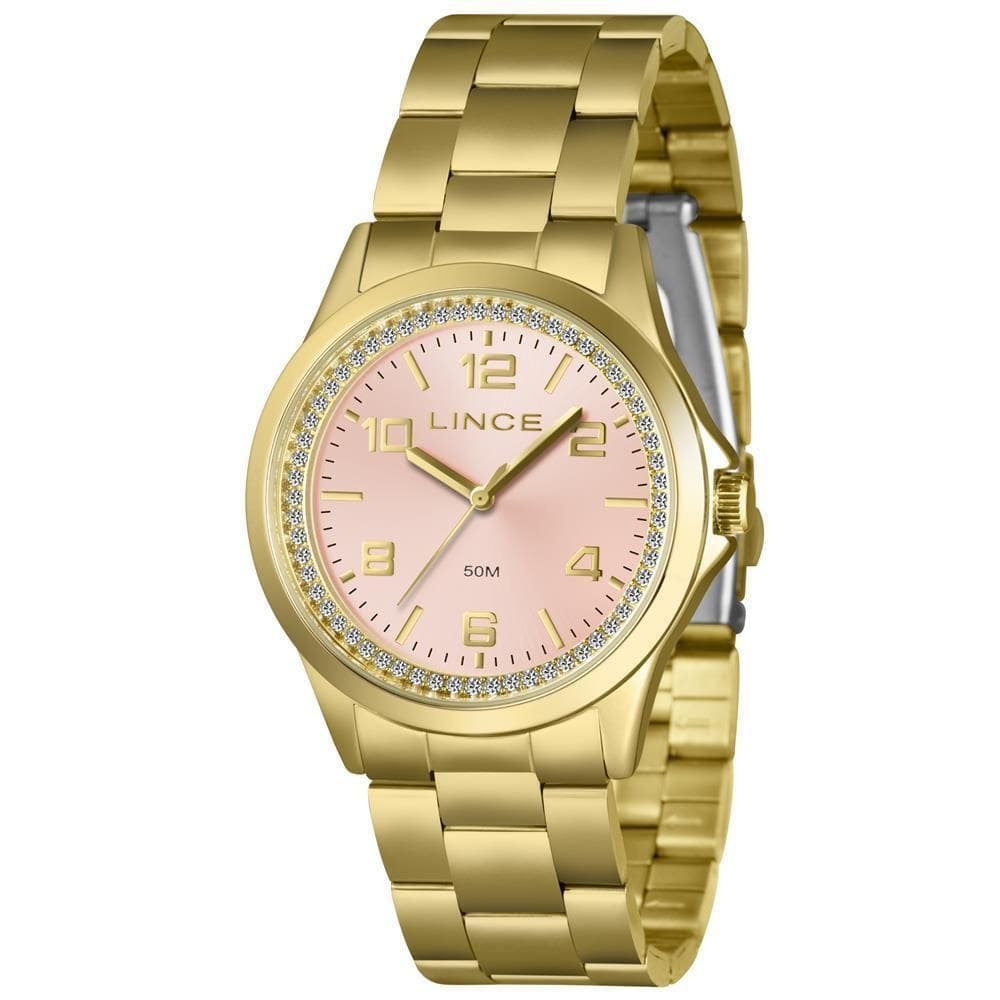 Relógio Lince Feminino Ref: Lrgj179L38 R2Kx Casual Dourado