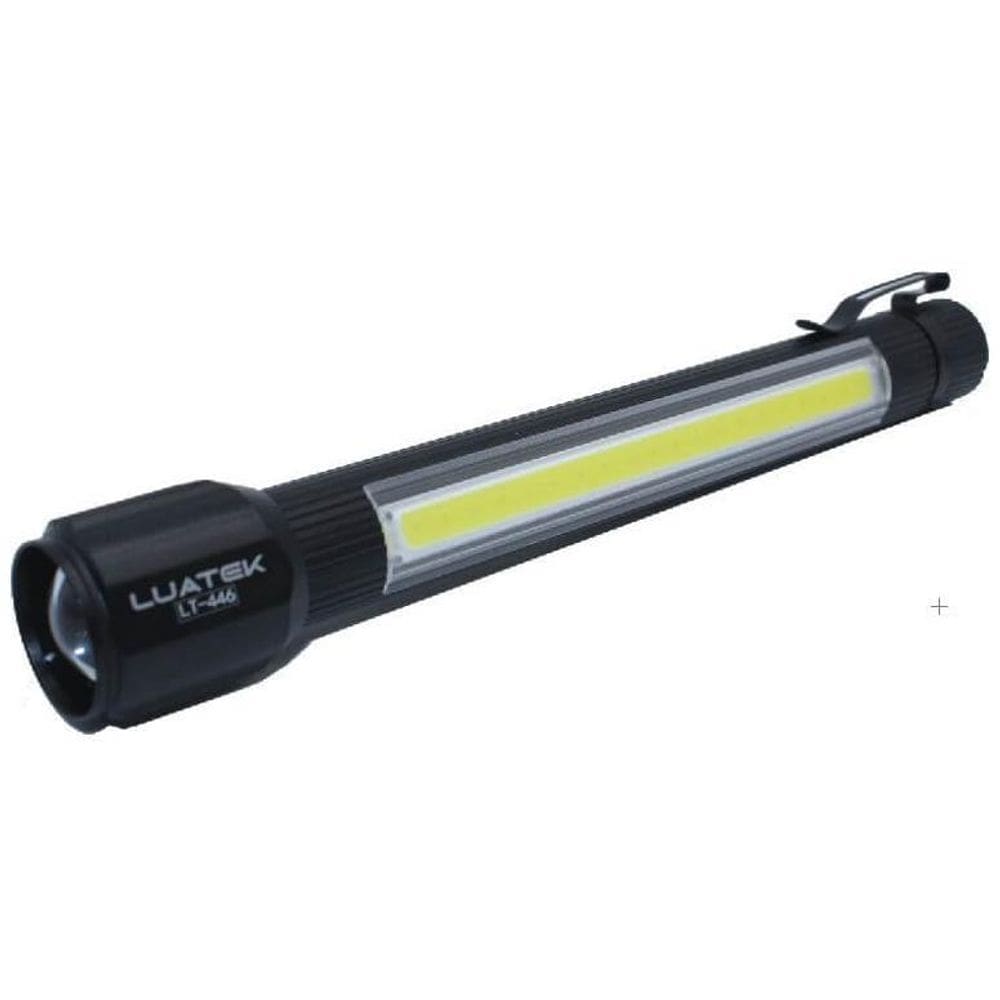 Lanterna Led Luminaria Lateral Recarregavel Pesca Camping