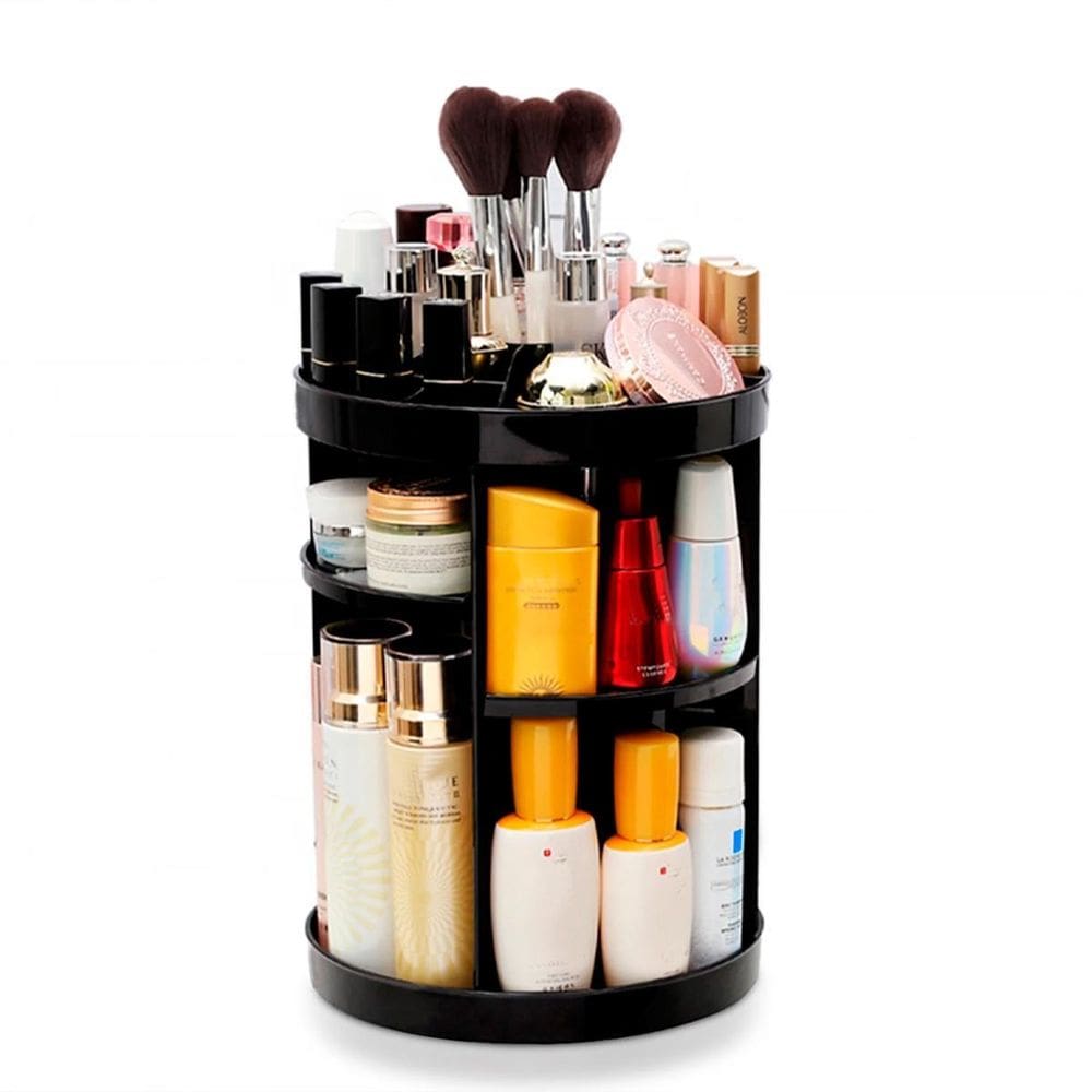 Organizador Giratório Para Maquiagem Ideal Para Evitar Mofos