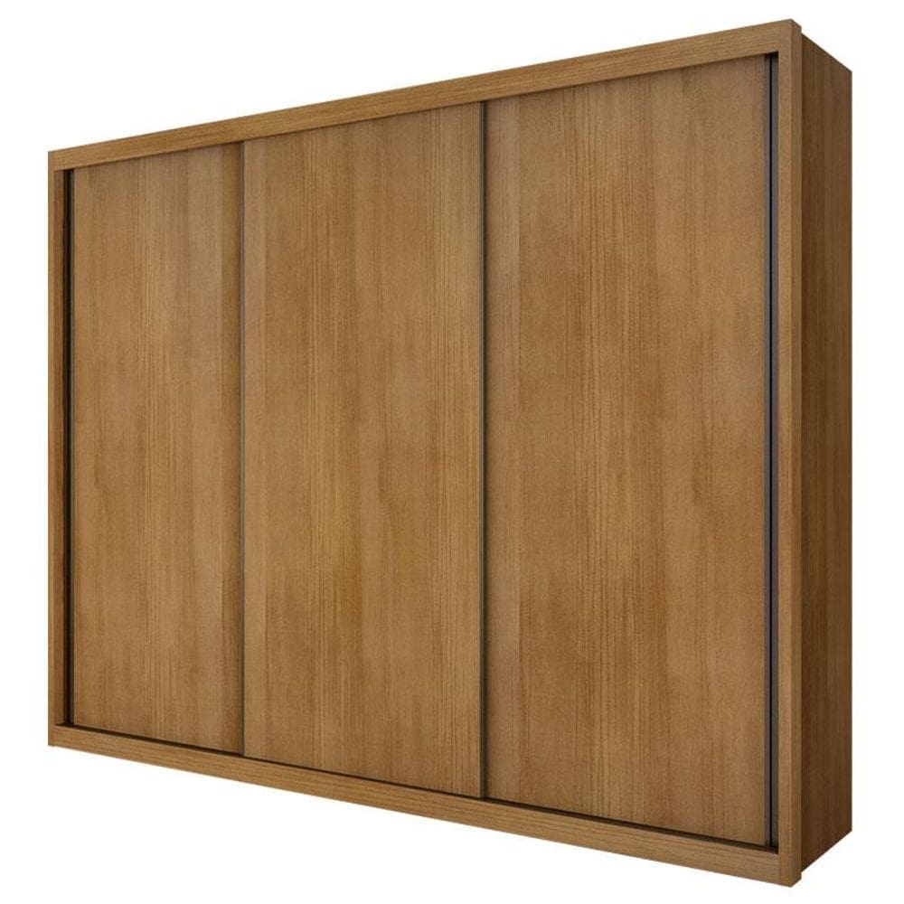 Guarda Roupa Casal Palazzo 3 Portas 6 Gavetas Cumaru 23 – Novo Horizonte