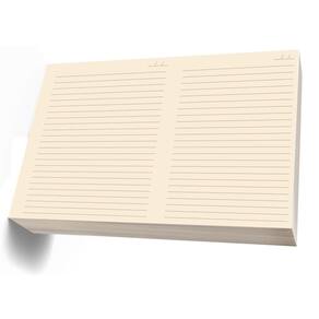 Papel A4 Offset Bold 90G Pautado 100 Folhas 2 Colunas