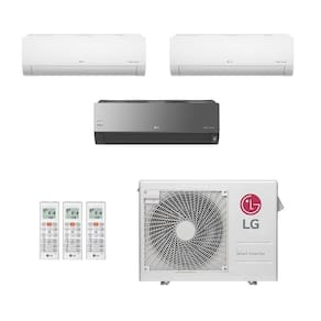 Ar-Condicionado Multi Split Inverter LG 21.000 (1x Evap HW Artcool 7.000 + 2x Evap HW 12.000) Quente/Frio 220V