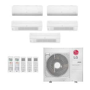 Ar-Condicionado Multi Split Inverter LG 48.000 (2x Evap HW 9.000 + 3x Evap Cassete 1 Via 18.000) Quente/Frio 220V