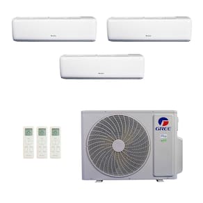 Ar-Condicionado Multi Split Inverter Gree 30.000 (2x Evap HW 9.000 + 1x Evap HW 12.000) Quente/Frio 220V