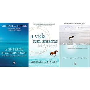 Kit 3 Livros Michael A. Singer A Entrega Incondicional + A