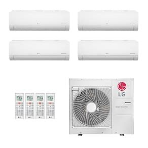 Ar-Condicionado Multi Split Inverter LG 48.000 (2x Evap HW 9.000 + 1x Evap HW 12.000 + 1x Evap HW 18.000) Quente/Frio 220V