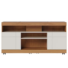 Rack Bancada Tv 47 Pol 136 cm Yara Freijo Off White Colibri