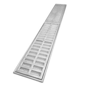 Ralo Linear 1 metro x 15cm Parafuso com Caixilho e Tela