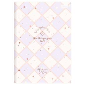 Planner Mensal 2026 Grampeado M7 Soho Xadrez Tilibra