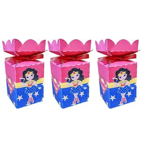 10 Caixas Avulsas Festa Superman E Maravilha - 10 Meia Bala