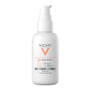 Protetor Solar Vichy Capital Soleil Uv-Age Daily FPS 60 Sem Cor 40g