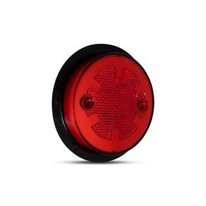 Luz Lateral Apolo Rubi 6 Led 85Mm Bivolt Caminhão Carreta