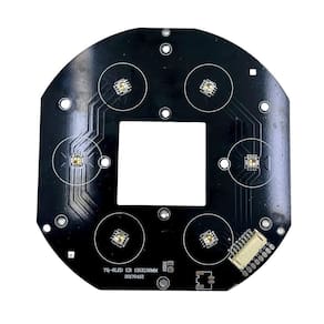 Placa De Led Reposição Mini Moving B-Eye 6 Leds 15W Rgbw