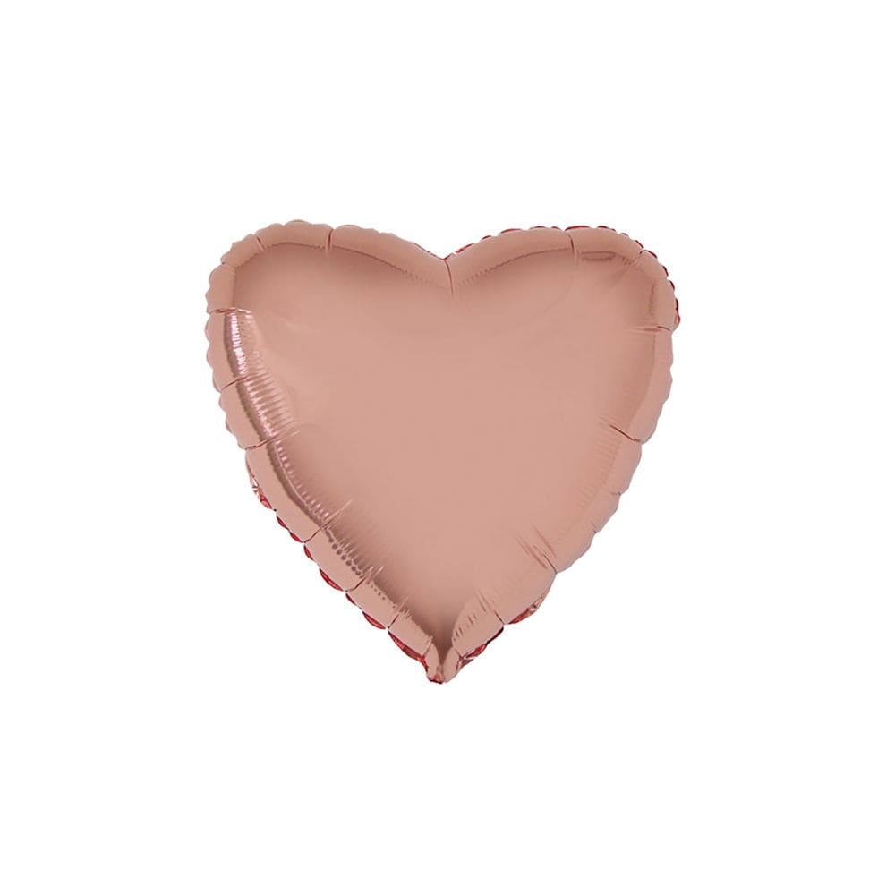 Balão Flexmetal Metalizado Coração 20” Rosé