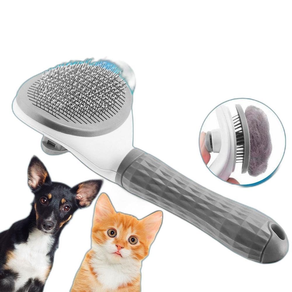 Escova Tira Pelos Cachorro Gatos Remove Pelos De Pets
