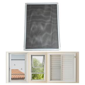Tela Regulável Anti Dengue Janela Apartamento Branco 50x70