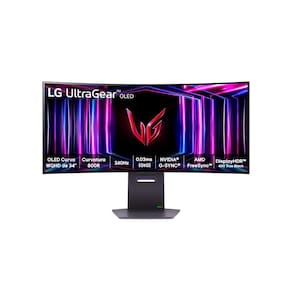 Monitor Gamer LG 34GS95QE UltraGear - 34" OLED Curvo, 240Hz e G-SYNC