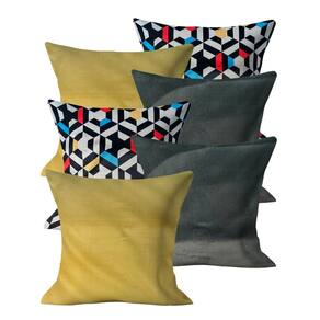 Kit 6 Capas de Almofadas Moderna 45x45 Decorativa Kit 06