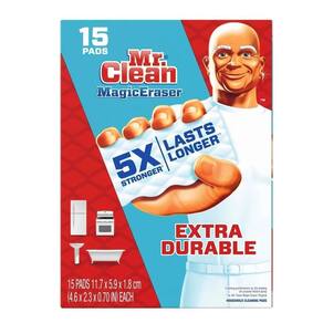 Mr. Clean Esponja Mágica 5X Stronger Com 15 Unidades