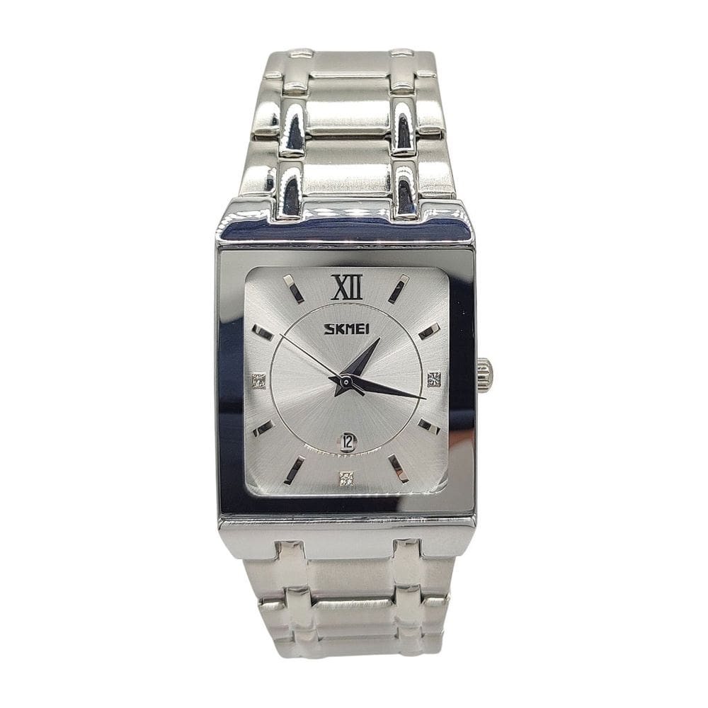 Relógio Skmei Analógico Quadrado Chique Resistente Água 3atm